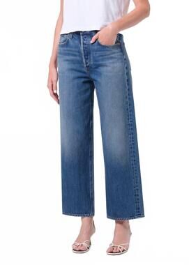 NEW AGOLDE ren jean in indigo denim